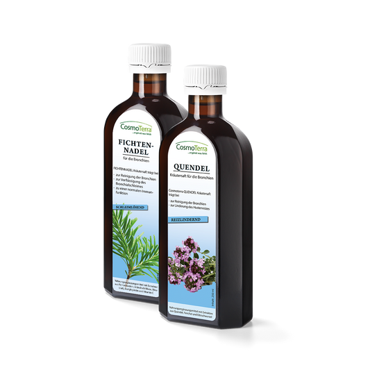 AKTION Cosmoterra - Quendel + Fichtennadel Kräutersaft